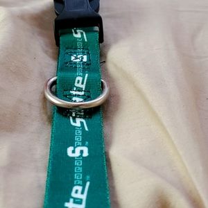 Brand New Michigan State dog collar large